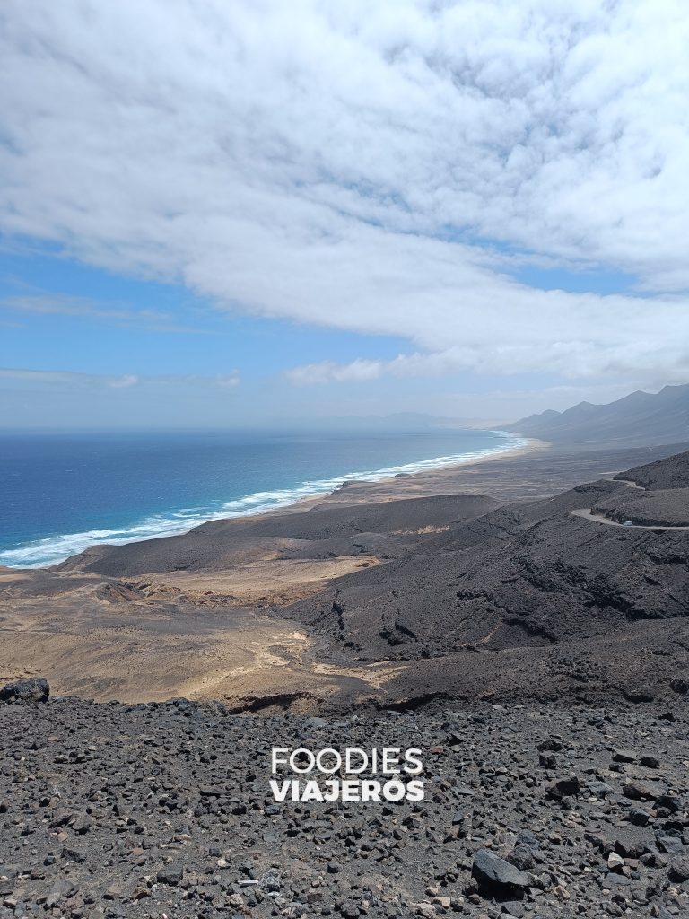 Views from the viewpoint of Cofete Beach